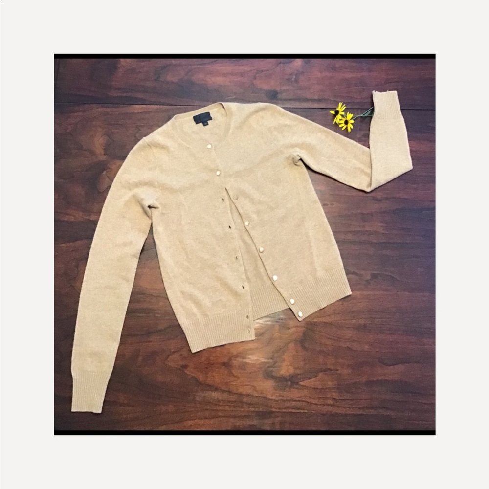 J. Crew 100% Cashmere Cardigan